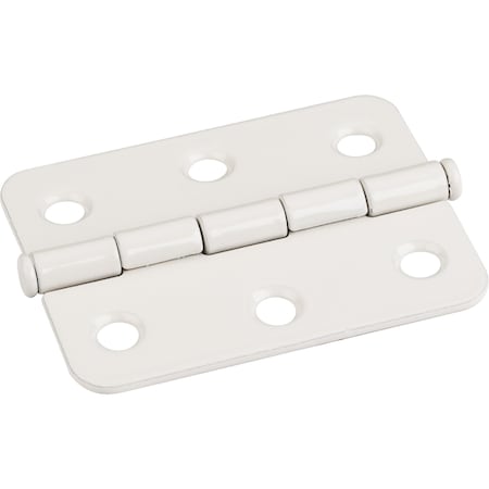 Hardware Resources Almond 2-1/2"x2" Single Full Swaged Radius Corner Butt Hinge 33530ALM